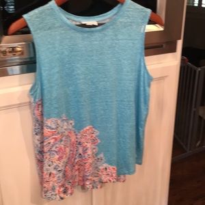 Linen J Jill top